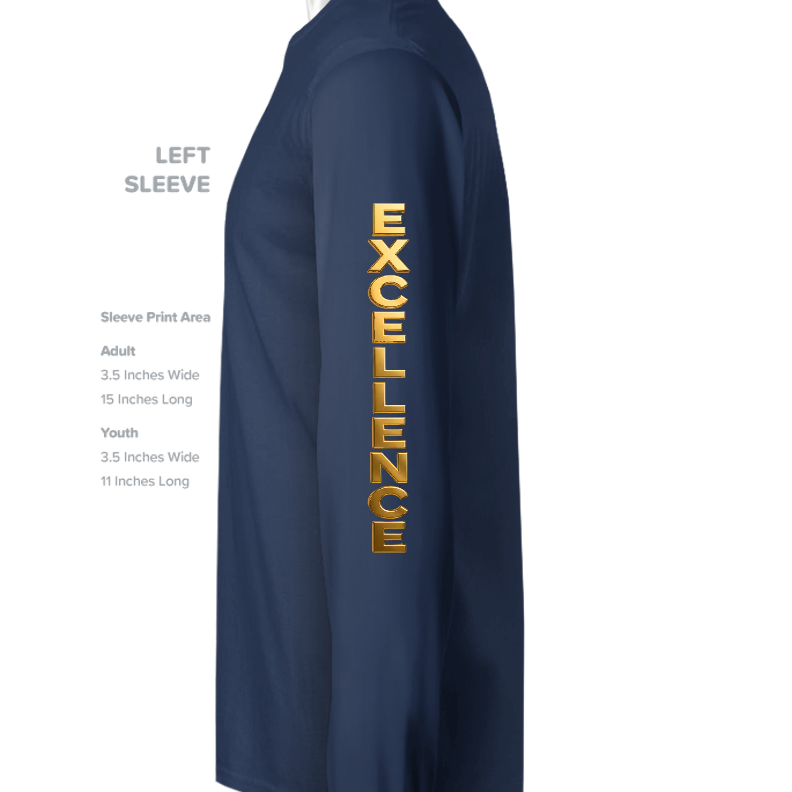TRUE NAVY - 1566 - SLEEVE_LEFT