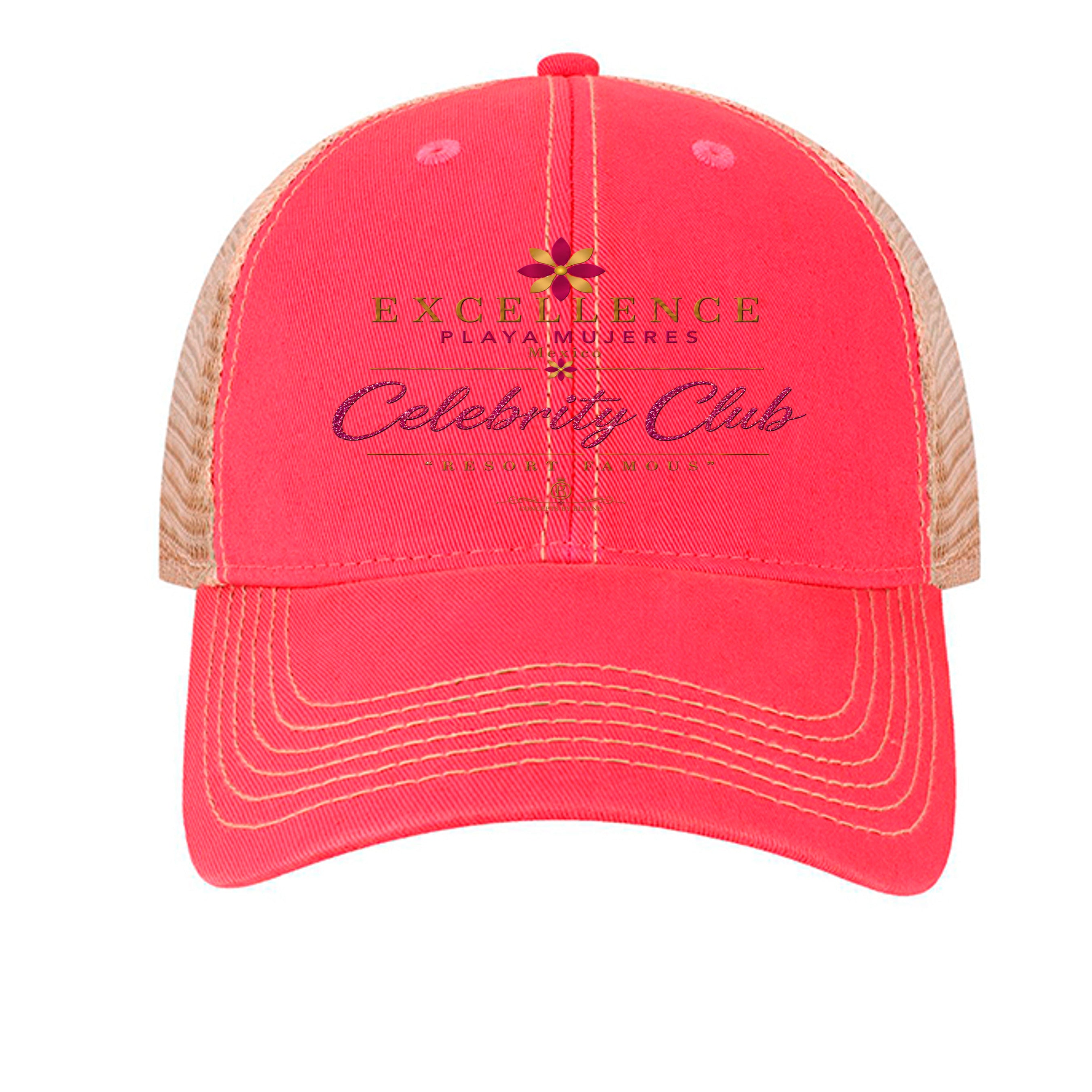 Dark Pink/ Khaki - OFA - FRONT