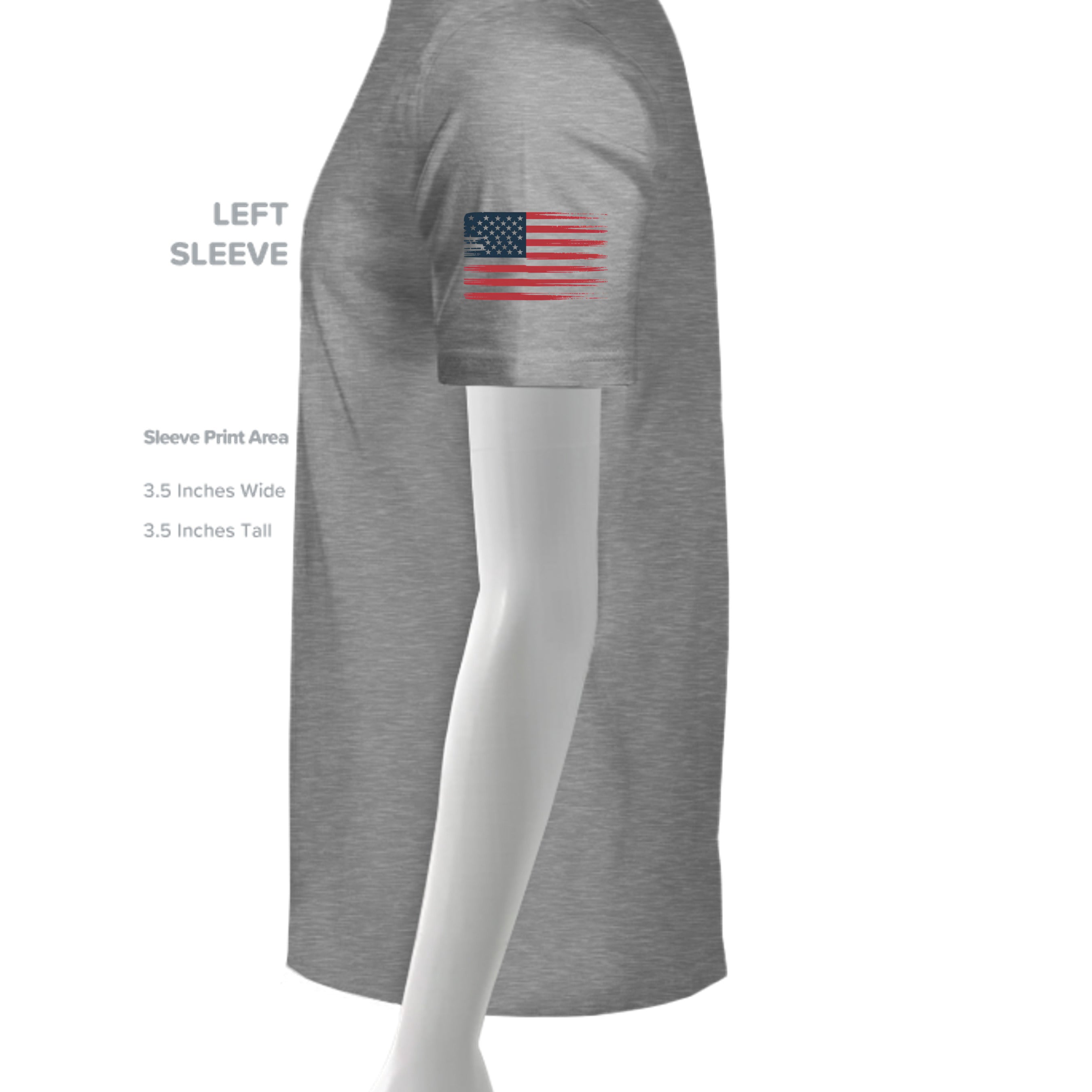 Dark Heather Grey (60/40) - N6210 - SLEEVE_LEFT