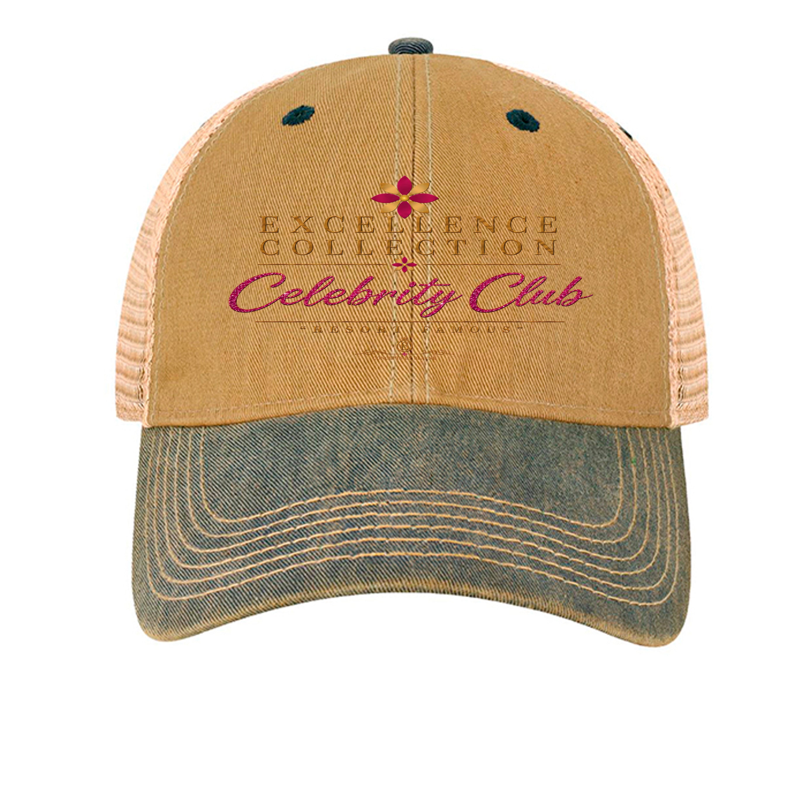 Dark Tan/ Navy - OFA - FRONT