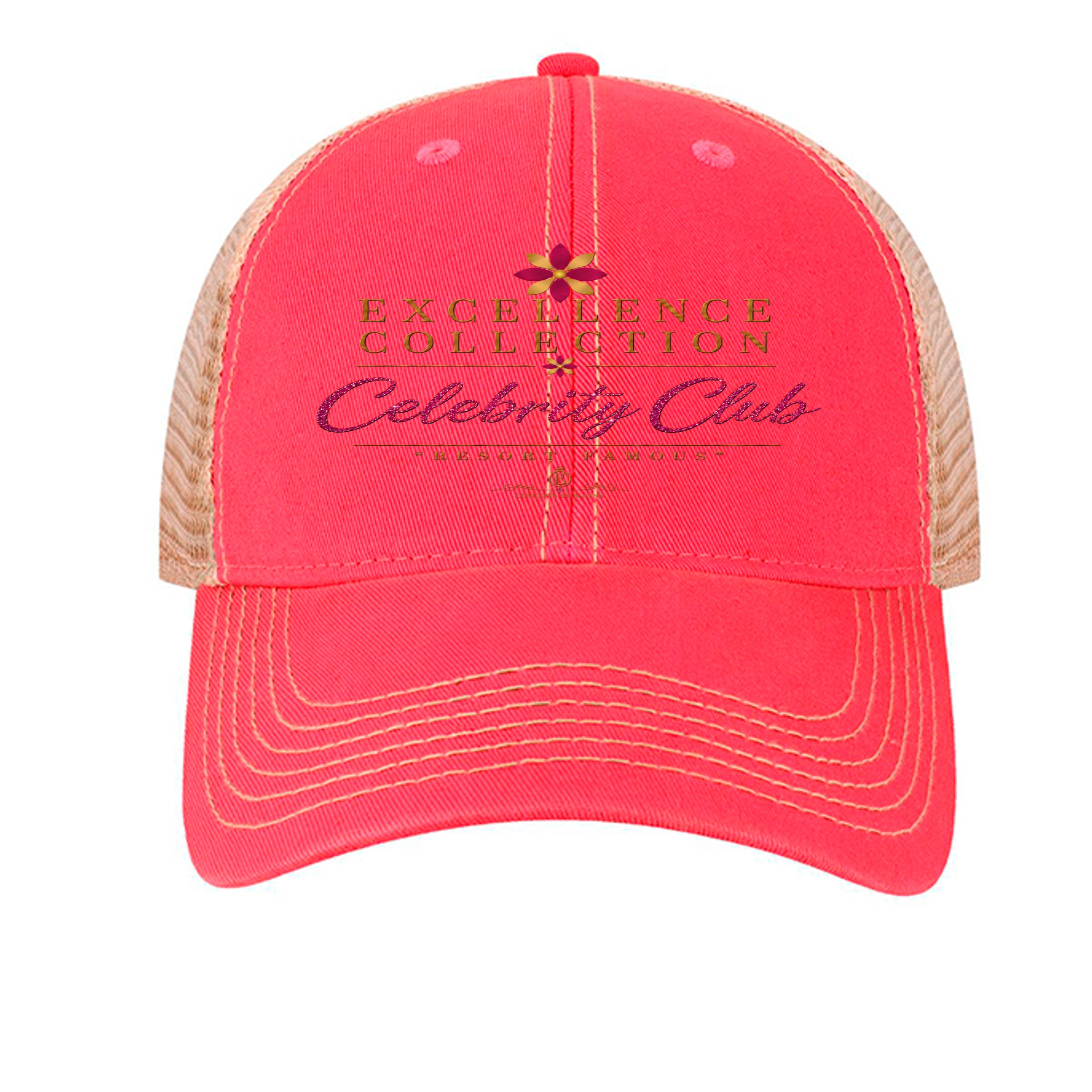 Dark Pink/ Khaki - OFA - FRONT